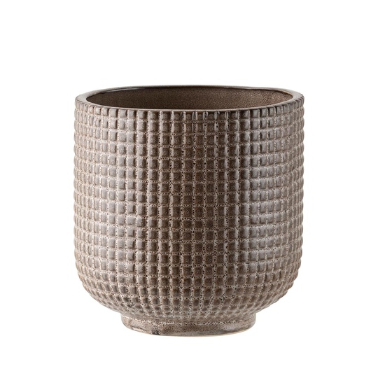 SINNERUP Kvadrat urtepotte (LATTE, L)