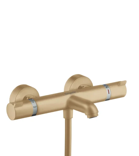 Hansgrohe Ecostat Comfort kar-/brusebatteri, børstet bronze