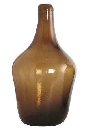 Glasflaske Rec 41 cm - Brun