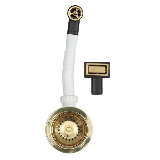 Lavabo universalt afløbssæt, messing
