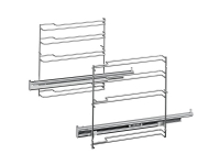 Bosch HEZ638170 - 1 niveau af teleskopiske hyldeskinner