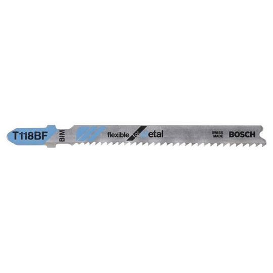 Bosch Stiksavklinge T118bf Bim L75mm 3 Stk - 2608636232