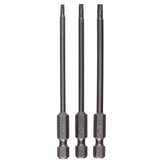 Bosch Bits Sæt T8-15 89mm Standard 3stk - 2609255971