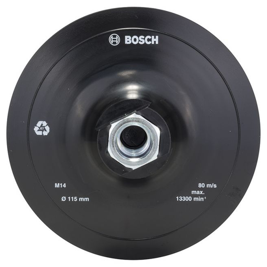 Bosch Slibeplade Velcro F Vinkelslib 115mm - 2609256271