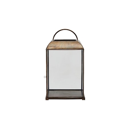 Lanterne Mandurai Antik Messing 33 cm