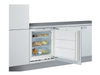 Whirlpool AFB 8281 - Fryser - stående - til indbygning - niche - bredde: 60 cm - dybde: 55 cm - højde: 82 cm - 91 liter - Klasse F - hvid