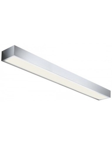 HORIZON Up-Down Badeværelseslampe i metal og polycarbonat B90 cm 1 x 24W SMD LED - Krom/Hvid