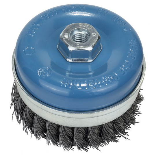 Bosch Stålkopbørste 100x0,5mm M14 Flettet - 2608622010