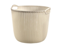 Curver Knit Knit, 30 L, Rektangulær, Plastik, Beige, 380 mm, 334 mm