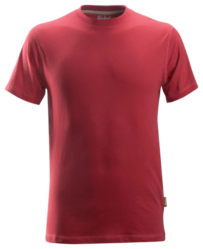 Snickers T-shirt, 2502 rød, str. 2XL