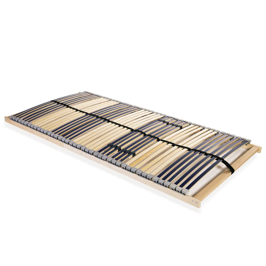 vidaXL lamelbund til seng med 42 lameller 7 zoner 140 x 200 cm