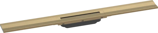 Hansgrohe Raindrain Flex afløbsrende, vægmontering, 800 mm, børstet bronze
