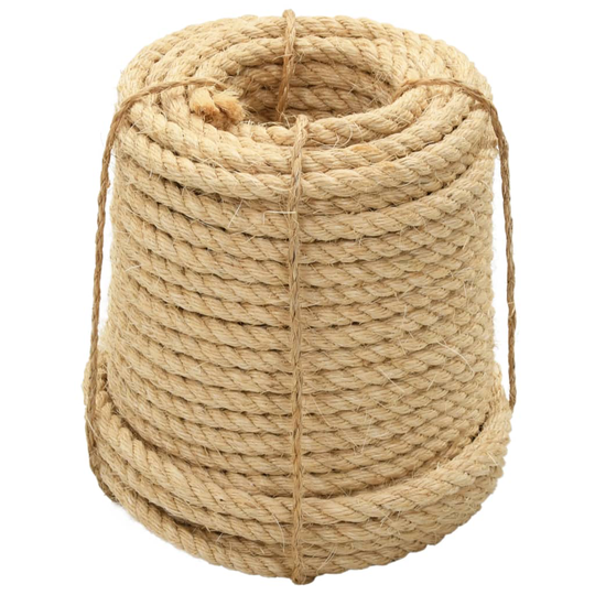 vidaXL reb 100 % sisal 16 mm 50 m