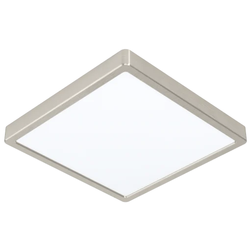 Eglo Fueva-Z Bath loftlampe, 28x28 cm, børstet stål