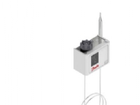 Danfoss KP73 termostat - -25-15 gr, Auto, SPDT, Fjernføler, 2000 mm, IP30