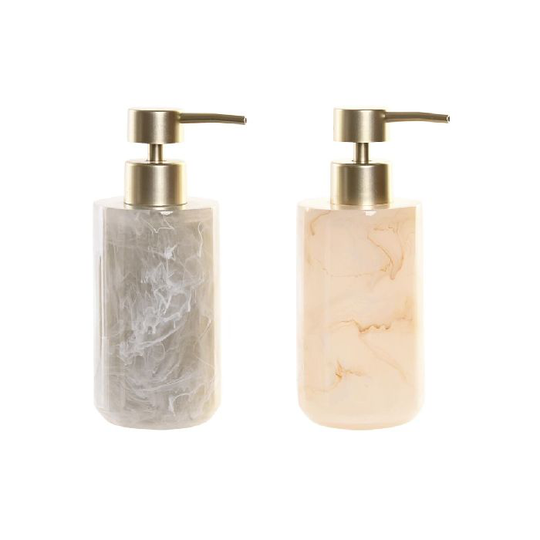 Sæbedispenser DKD Home Decor Harpiks (9 x 7 x 17 cm) (2 enheder)