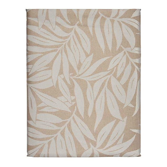 Dug Jacquard Ark Hvid Beige (140 x 180 cm)