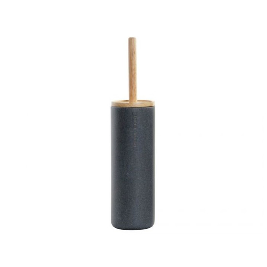 Toiletbørste DKD Home Decor Harpiks Bambus (10 x 10 x 38 cm)