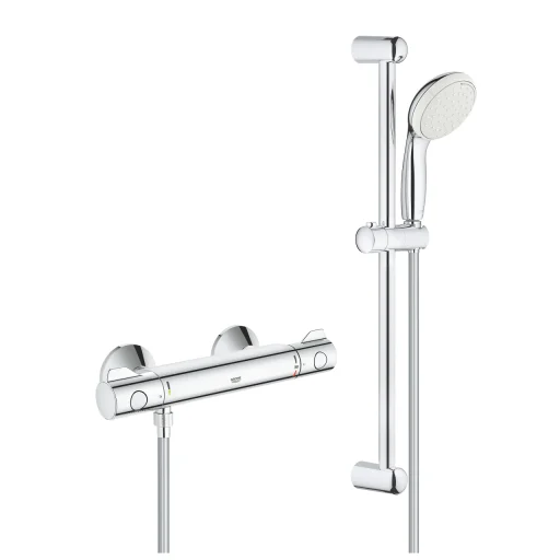 Grohe Grohtherm 800 brusesæt m/termostat, krom