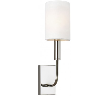 Brianna 1 Væglampe H35,9 cm 1 x E14 - Poleret nikkel