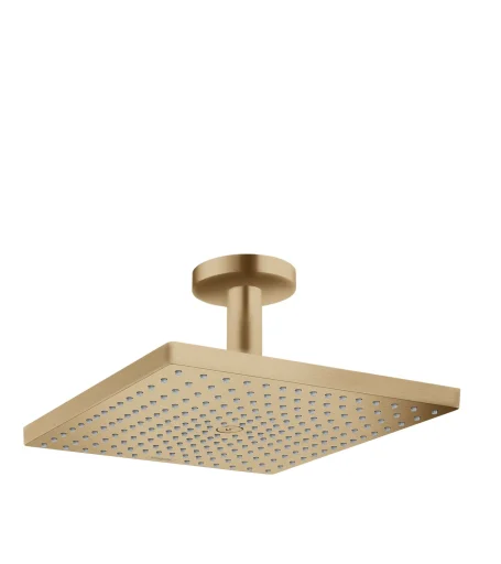 Hansgrohe Raindance E 1jet hovedbruser inkl. loftbefæstigelse 100 mm, børstet bronze