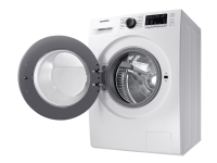 Samsung Ecobubble WD80T4046CE - Vaske-/ tørremaskine - bredde: 60 cm - dybde: 67.5 cm - højde: 85 cm - frontbetjening - 8 kg - 1400 rpm - hvid med sort dør