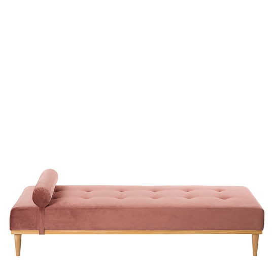 GEORGIA daybed rosa velour