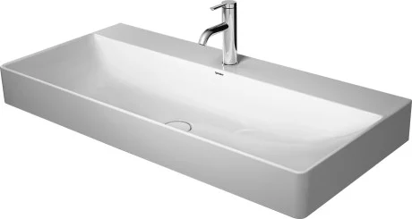 durasquare vask 100x47cm uden hanehul med wondergliss