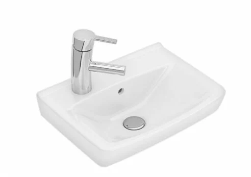 Ifö Spira håndvask m/hanehul venstre 41,5 cm