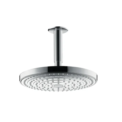 Hansgrohe Raindance Select S 2jet hovedbruser Ø240 mm inkl. loftbefæstigelse, krom