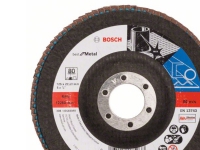 Bosch Best for Metal X571 - Flapdisk - for metal - 125 mm - X-LOCK - kornstørrelse: 80