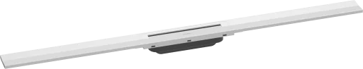Hansgrohe Raindrain Flex afløbsrende, fri montering, 1000 mm, mat hvid