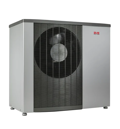 Metroair I12 luft/vand varmepumpe 2,5-9 kW, 3x400 volt, udedel