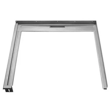 Unidrain Glassline Fast modul m/90 cm afløb, til 80 cm glasvæg - Venstrestillet