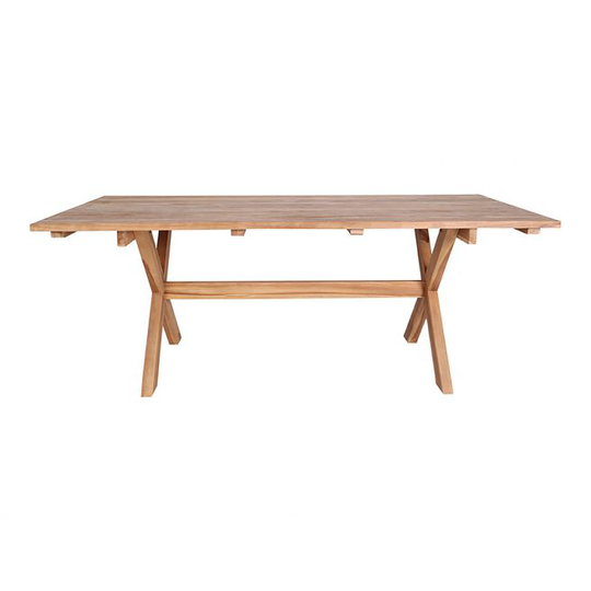 Spisebord Spisebord i genbrugsteak 200x90xh75cm - 7501090