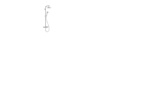 HansGrohe Croma Select E 180 2-stråle bruserør crom/hvid