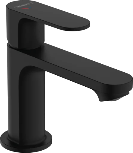 Hansgrohe Rebris S 80 vandhane, koldstart, mat sort
