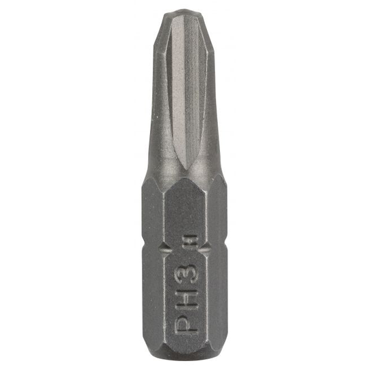 Bosch Bits Ph3 25mm 1/4 Standard 2stk - 2609255915