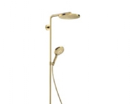 hansGrohe Raindance Select S Showerpipe PowderRain guld-optik