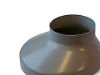 Plastmo brøndkrave Grafit 75 - Ø150mm
