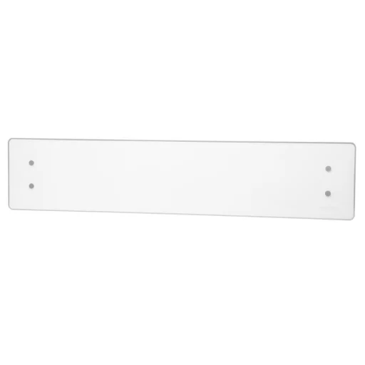 Adax Clea L El-radiator med termostat og WiFi 800W/230V, Hvid glas - 10 m²
