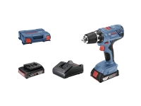 Bosch AKKUSKRUEMASKINE GSR 18V-21 2X2AH L-CASE