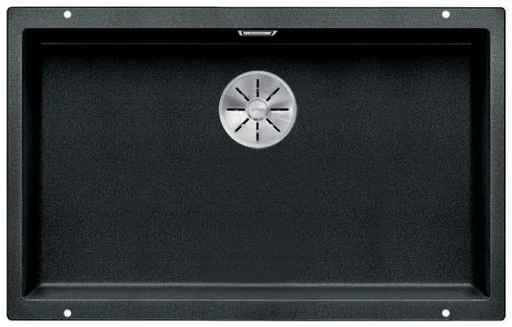 Blanco Subline 700-U UXI Køkkenvask 73x46 cm m/InFino kurveventil, Silgranit, Antracit