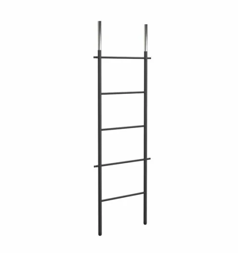 Frost Bukto Ladder Håndklædestativ 58x151,5 cm, Sort/Krom