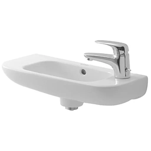 Duravit D-Code håndvask m/hanehul højre 50 cm