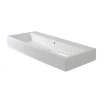 Duravit Vero håndvask m/WonderGliss & overløb, u/hanehul, 100 cm, m/WonderGliss