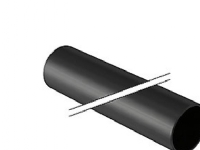 Peh afløbsrør 160-5000mm - 369.000.16 PN 4 - (5 meter)