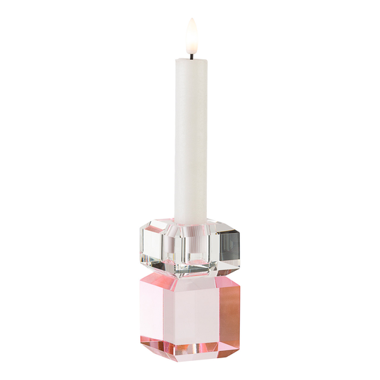 SINNERUP Karat lysestage H9 cm. (TRANSPERENT, ONESIZE)