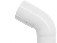 Plastmo bøjning 75° Hvid 75 - Plastmo