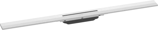 Hansgrohe Raindrain Flex afløbsrende, fri montering, 900 mm, mat hvid